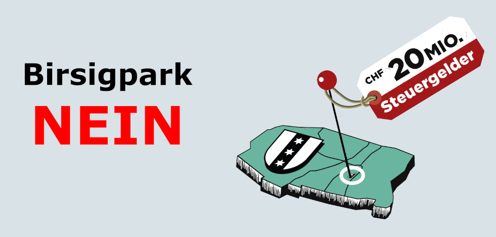 Nein zum Birsigpark