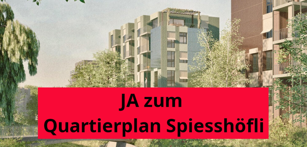 JA zum Quartierplan Spiesshöfli